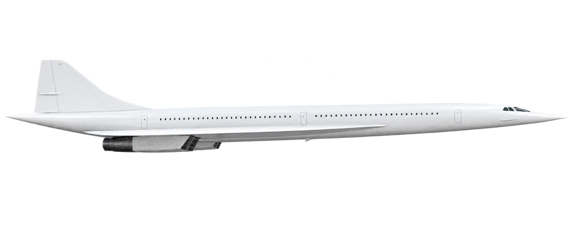 Aérospatiale/BAC Concorde, side profile