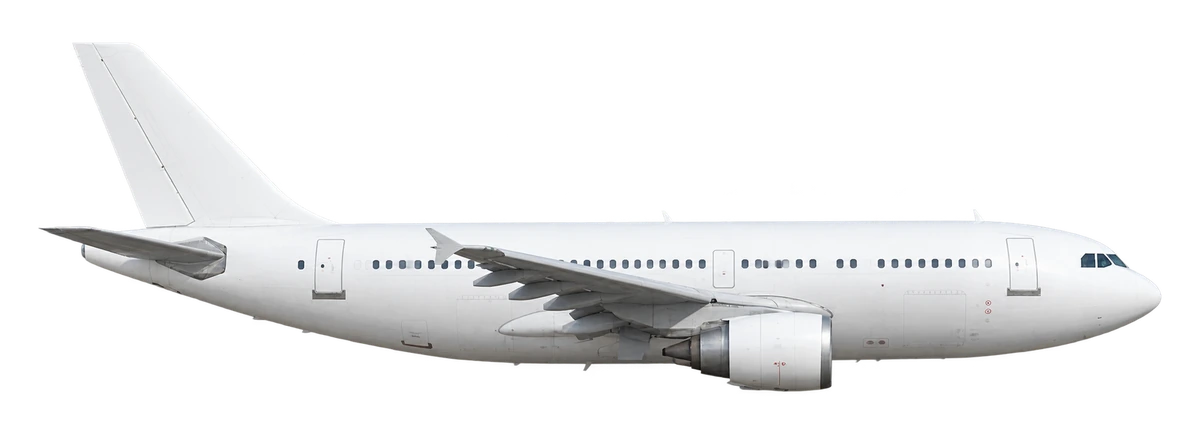 Airbus A310-300, side profile