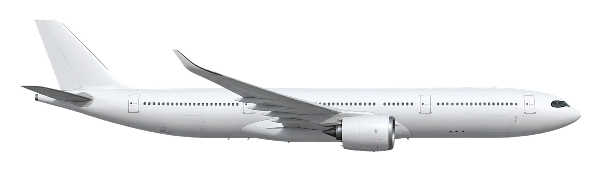 Airbus A330-900neo, side profile