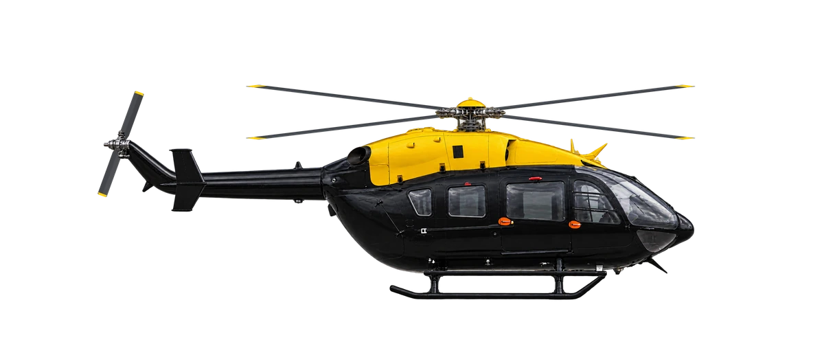 Airbus H145 (EC145), side profile