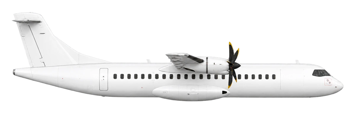 ATR 72-600, side profile