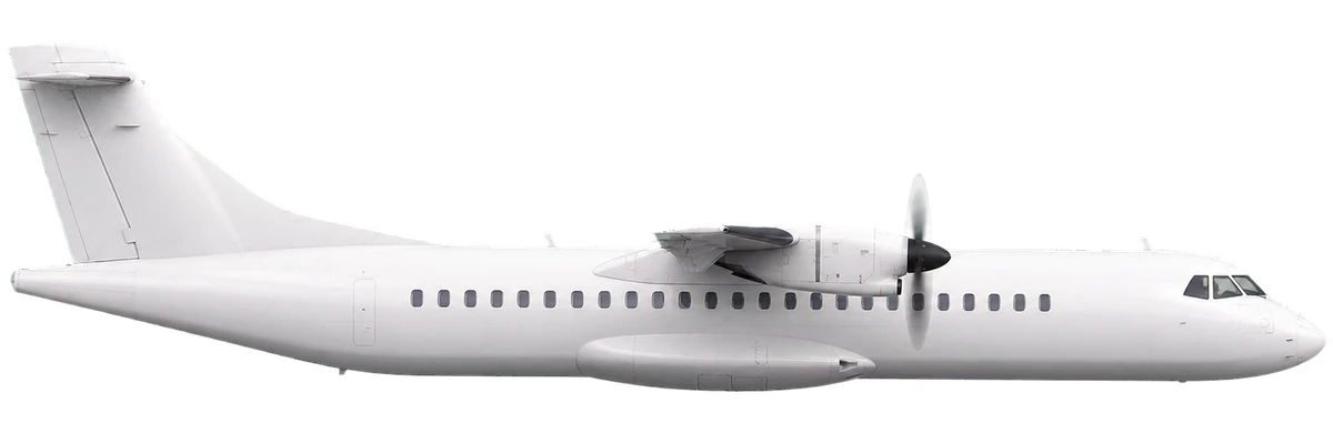 ATR 72, side profile
