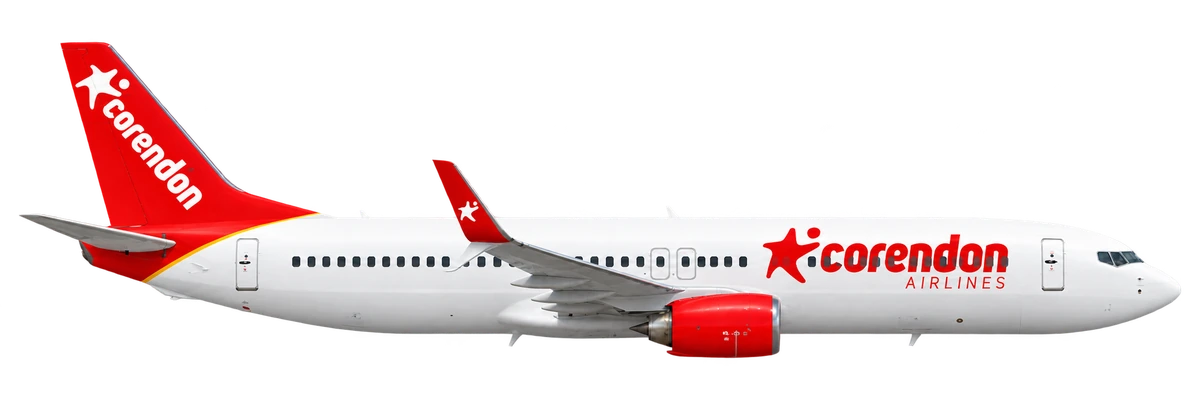 Boeing 737-800 in China Express Airlines livery, side profile