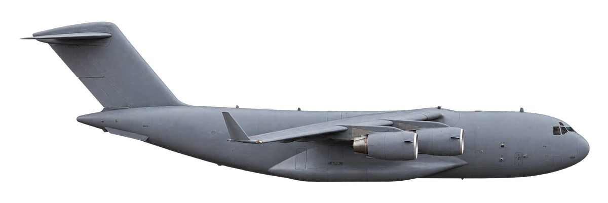 Boeing C-17 Globemaster III, side profile