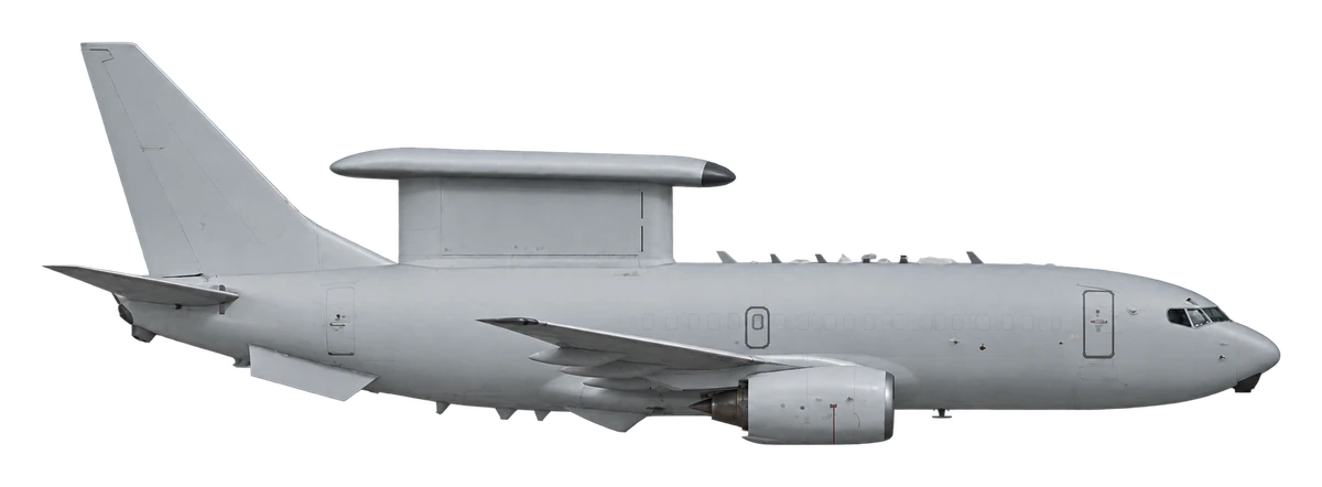 Boeing E-7A Wedgetail (RAAF), side profile
