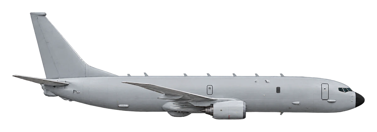 Boeing P-8A Poseidon, side profile