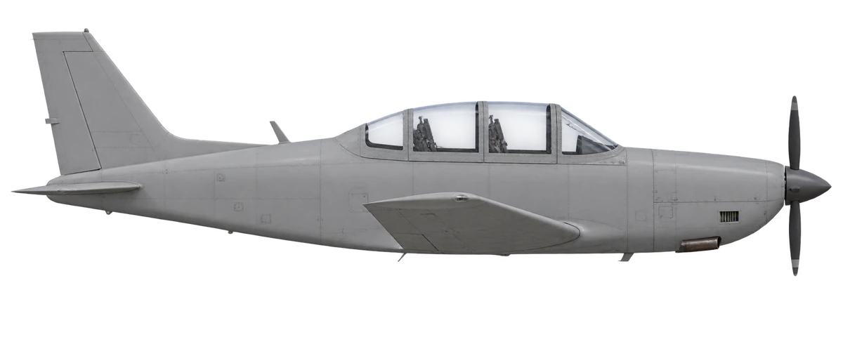Boeing T-7A Red Hawk (production configuration), side profile