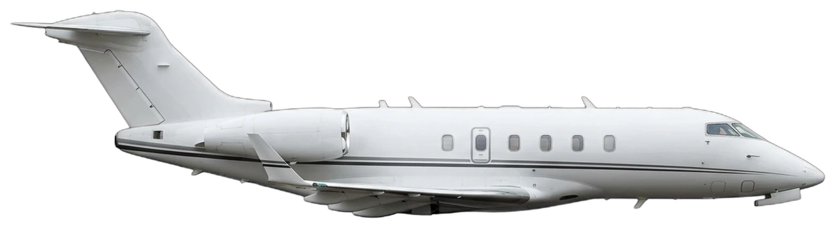 Bombardier Challenger 300, side profile