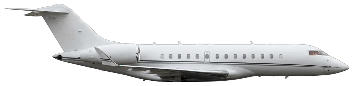 Bombardier Global 5000, side profile