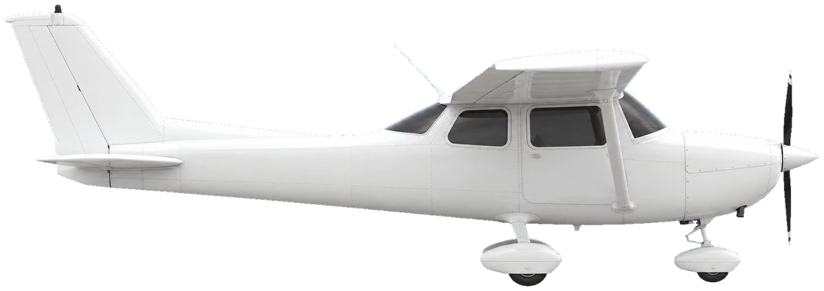 Cessna 152, side profile