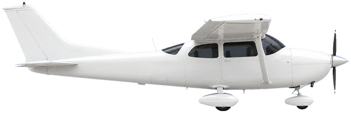 Cessna 182, side profile