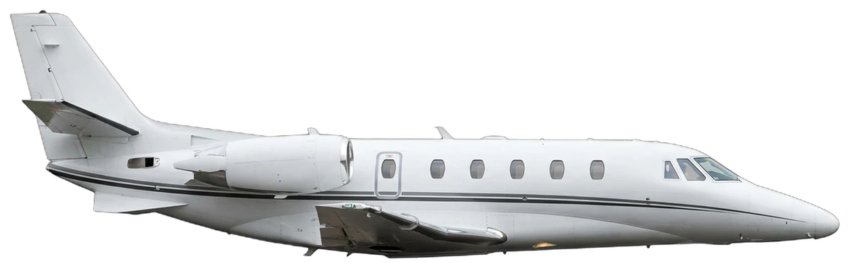 Cessna Citation Excel/XLS, side profile