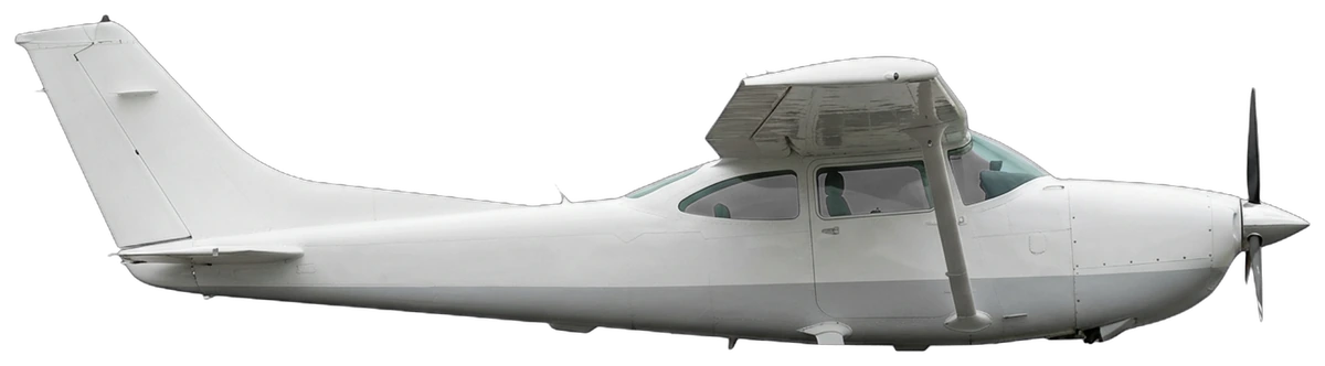 Cessna TR182 Turbo Skylane RG, side profile