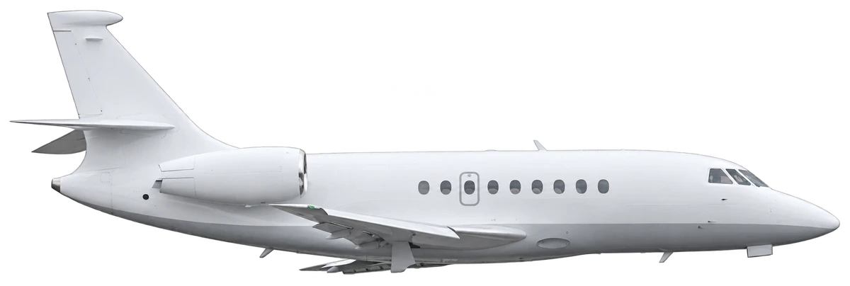 Dassault Falcon 2000, side profile