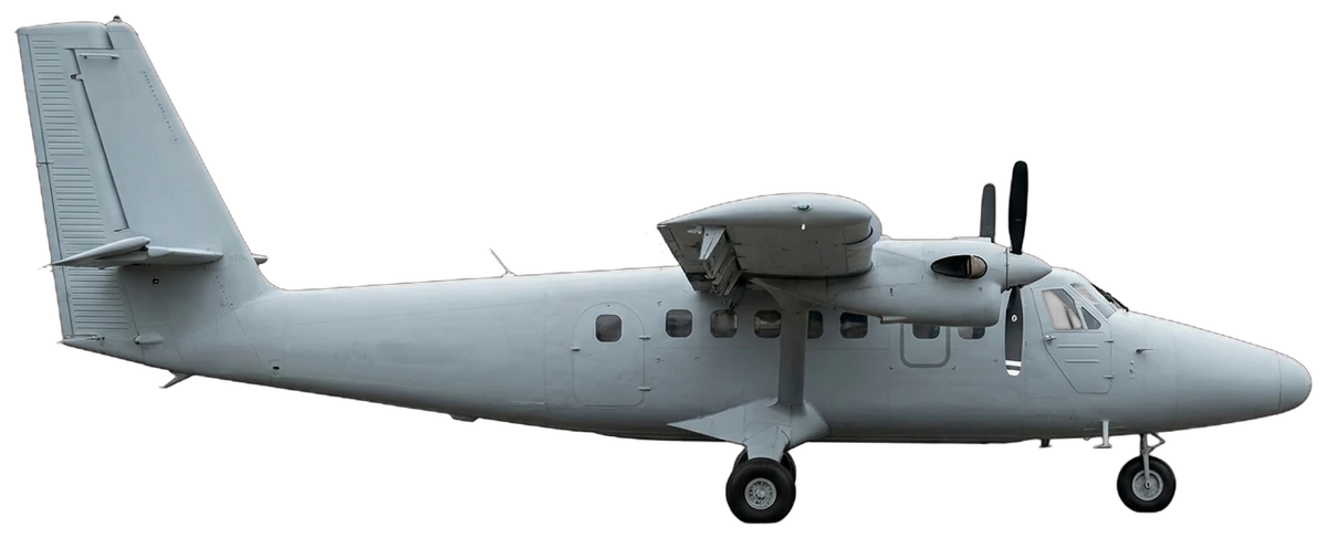 de Havilland Canada DHC-6 Twin Otter, side profile