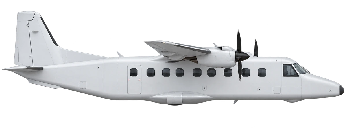 Dornier 228NG in Wideroe livery, side profile