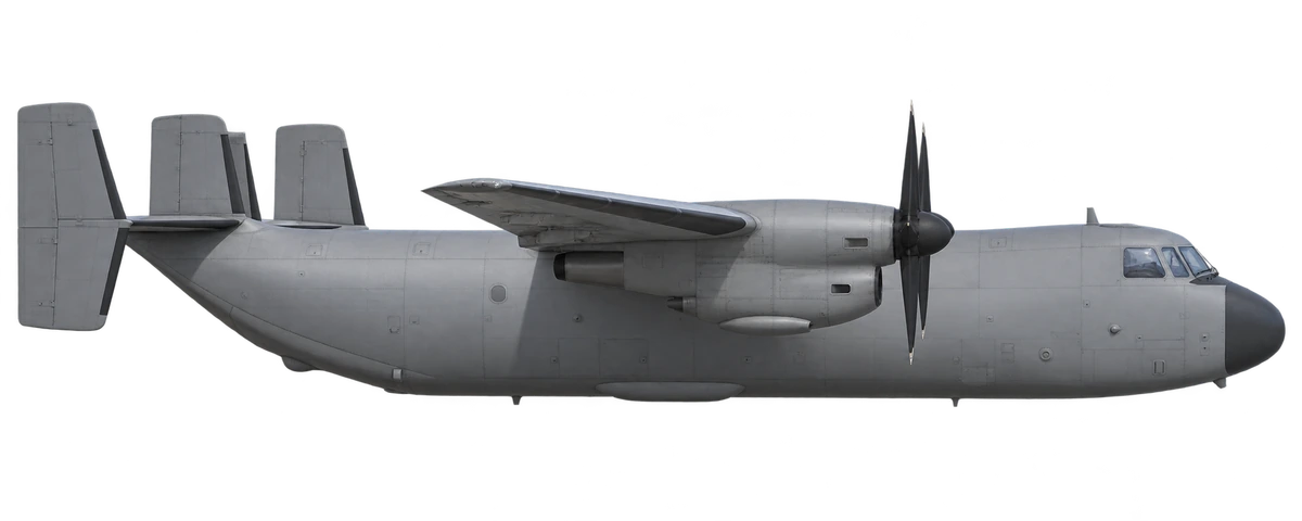 Grumman C-2A Greyhound (reprocured), side profile