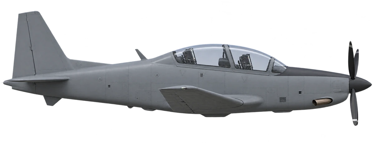 HAL HTT-40, side profile
