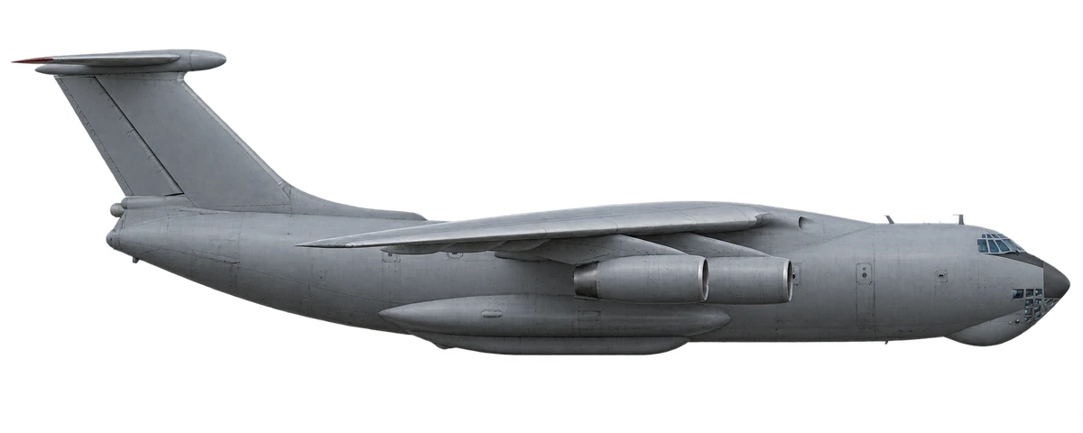 Ilyushin Il-76MD-90A, side profile