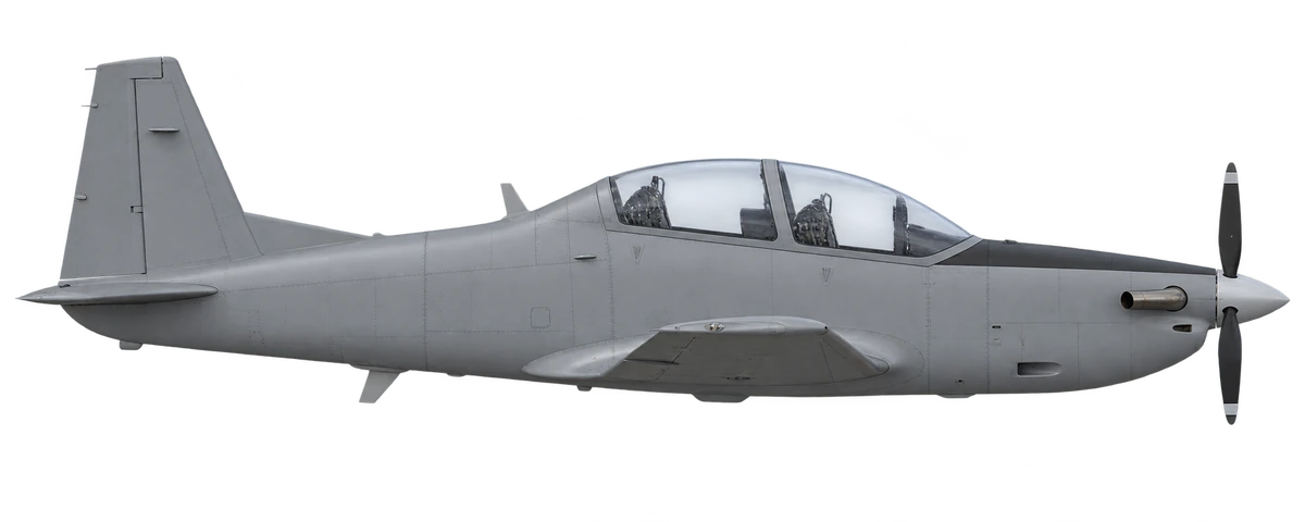 KAI KT-1 Woongbi, side profile