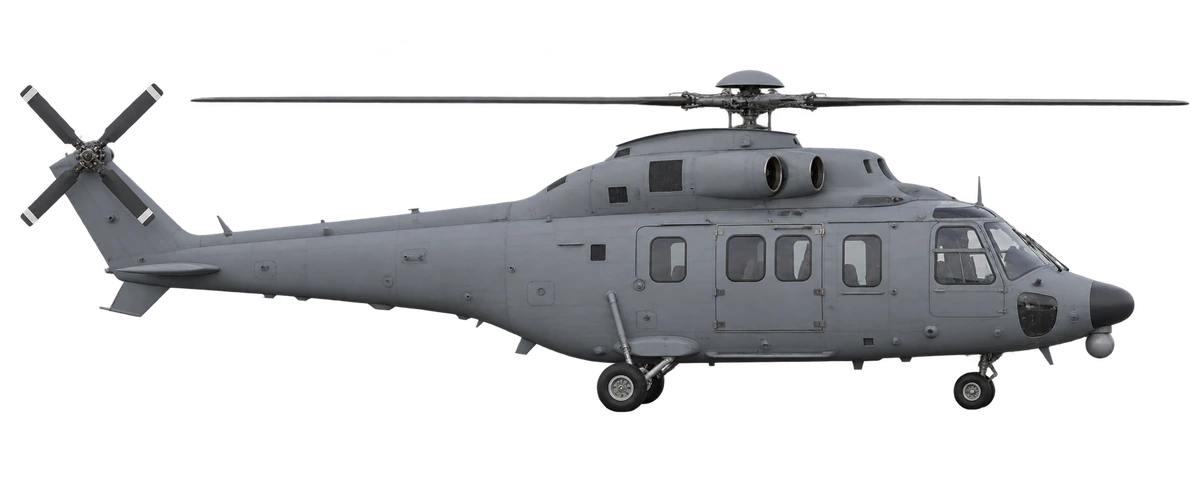 KAI KUH-1 Surion, side profile