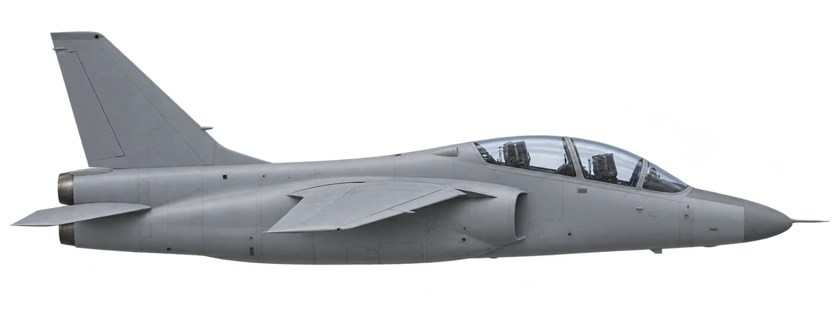 Kawasaki T-4, side profile