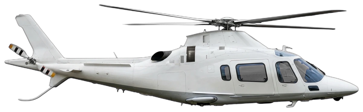 Leonardo AW109 Power (PW206C, 2,850 kg version), side profile