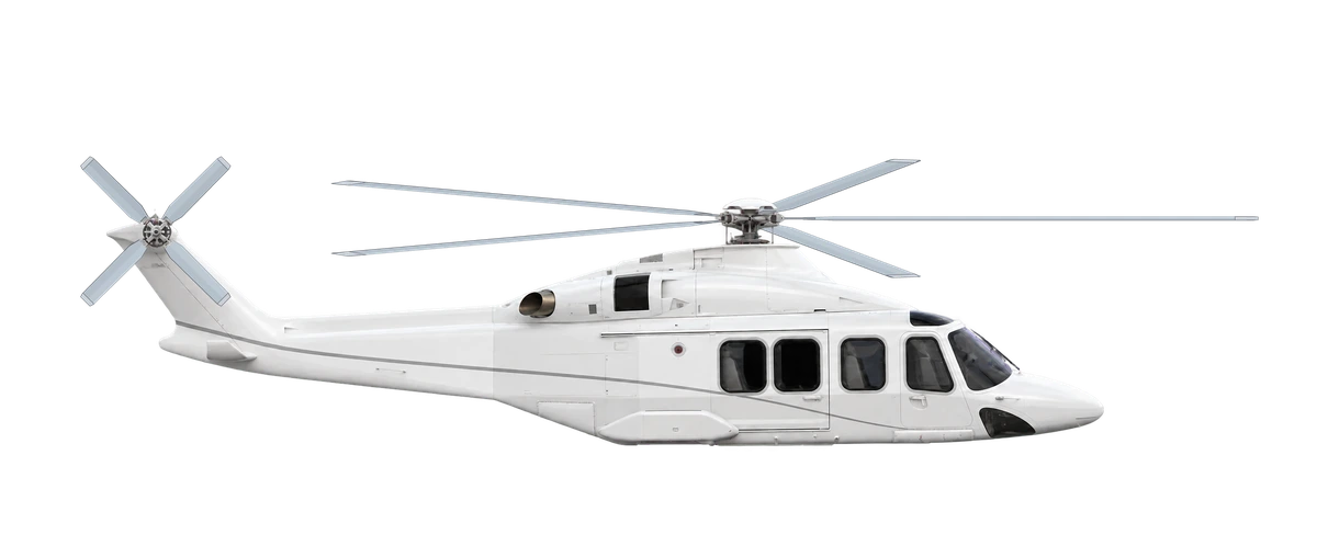 Leonardo AW139, side profile