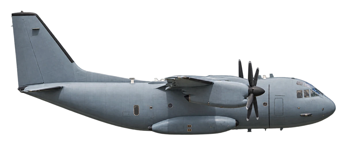 Leonardo C-27J Spartan, side profile
