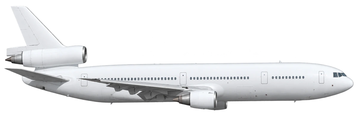 McDonnell Douglas DC-10-30, side profile