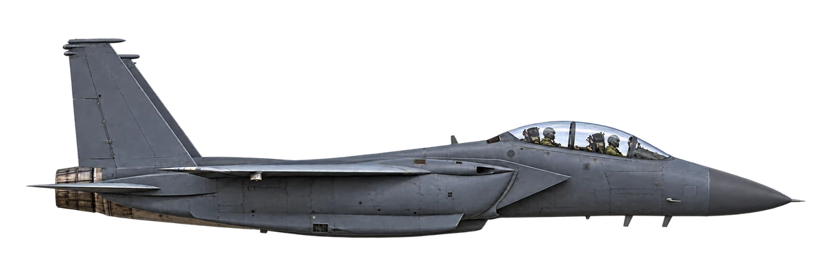 McDonnell Douglas F-15 Eagle, side profile