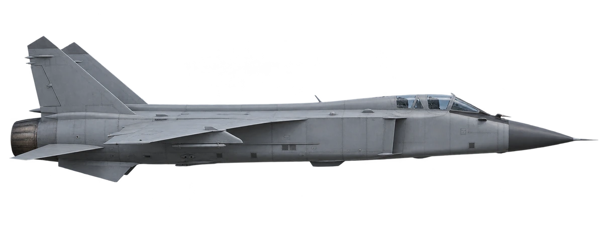 Mikoyan MiG-31, side profile