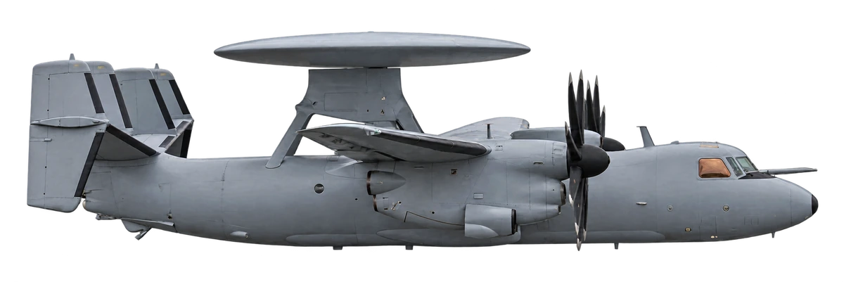 Northrop Grumman E-2 Hawkeye, side profile
