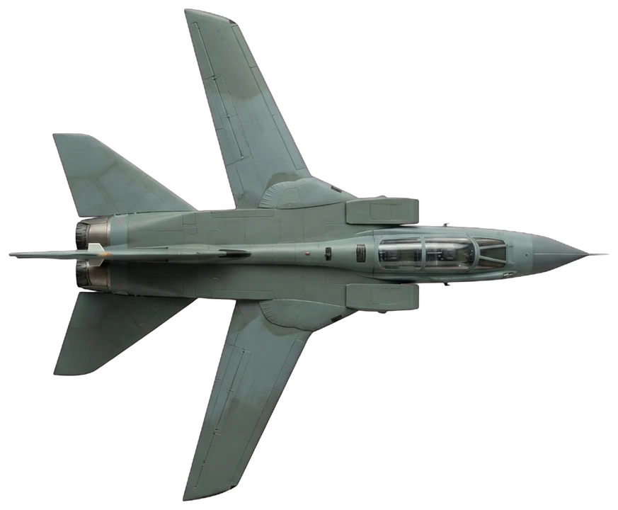 Panavia Tornado, top view