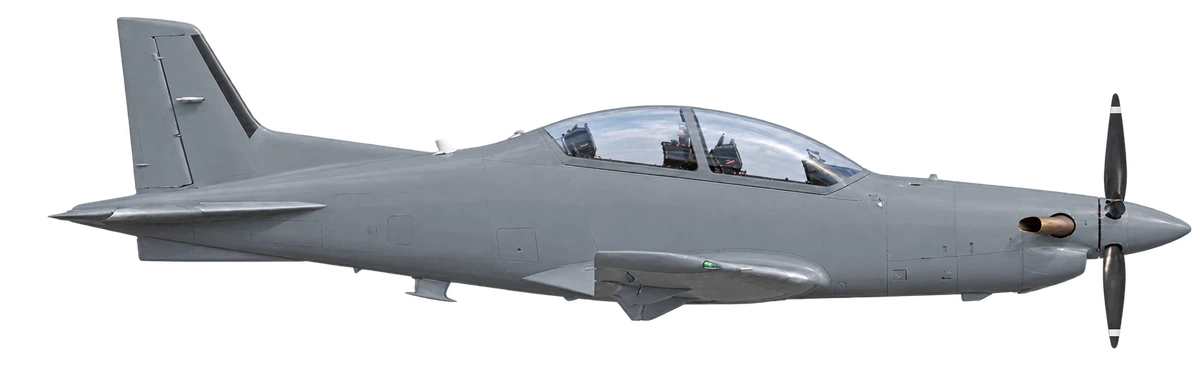 Pilatus PC-21, side profile