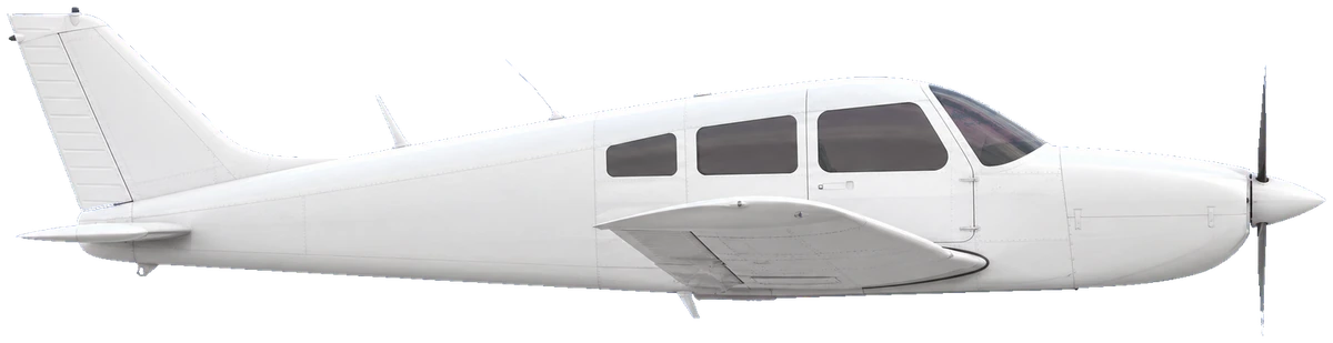 Piper PA-28R-201 Arrow (2019 production), side profile