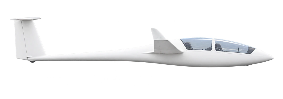 Schempp-Hirth Duo Discus XLT (Solo sustainer), side profile