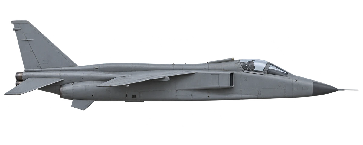 SEPECAT Jaguar A/S, side profile