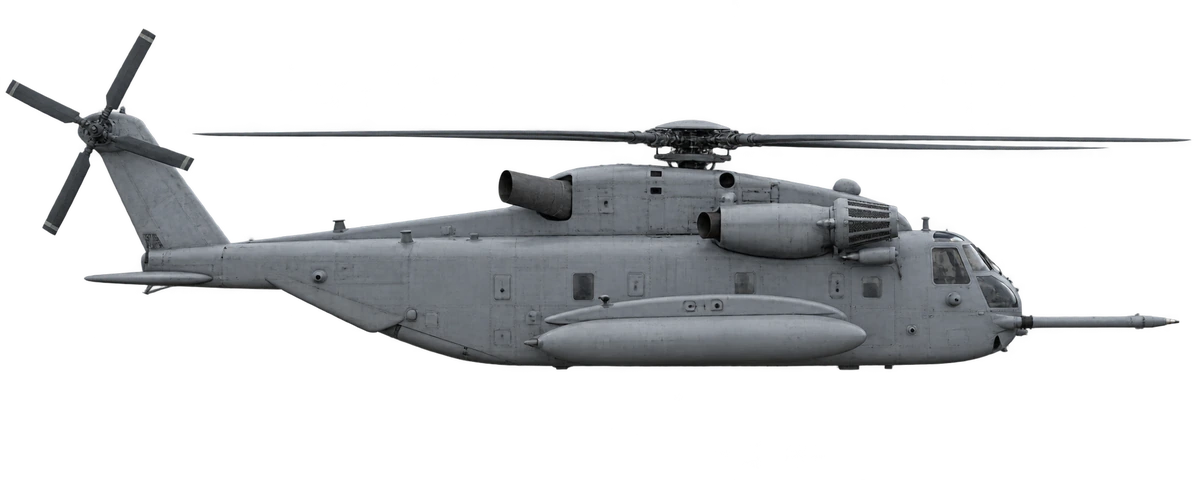 Sikorsky CH-53K King Stallion, side profile