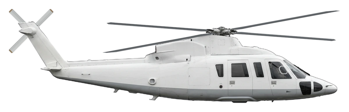 Sikorsky S-76, side profile