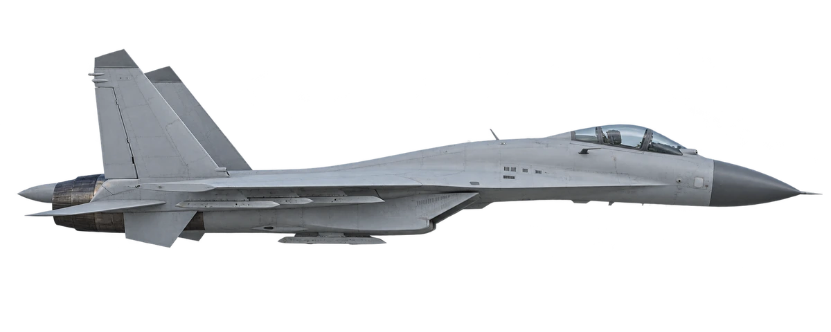 Sukhoi Su-27SK, side profile