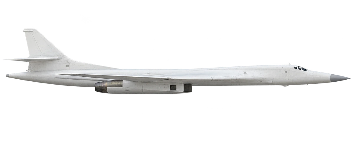 Tupolev Tu-160, side profile