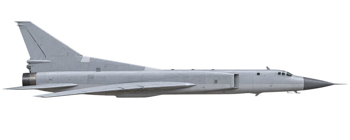 Tupolev Tu-22M3, side profile