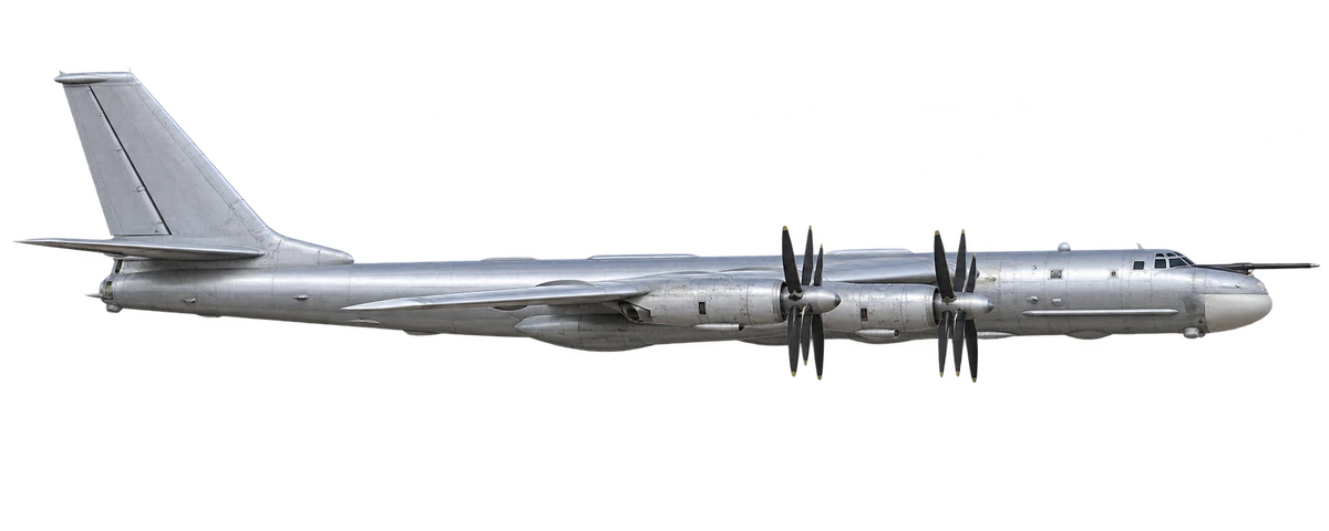 Tupolev Tu-95MS, side profile
