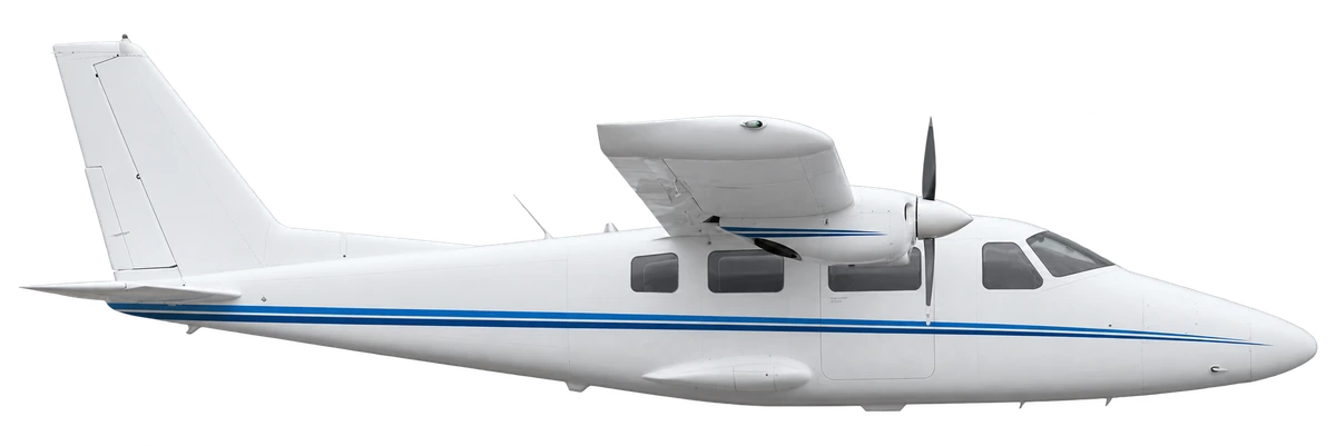 Vulcanair P.68 Victor, side profile