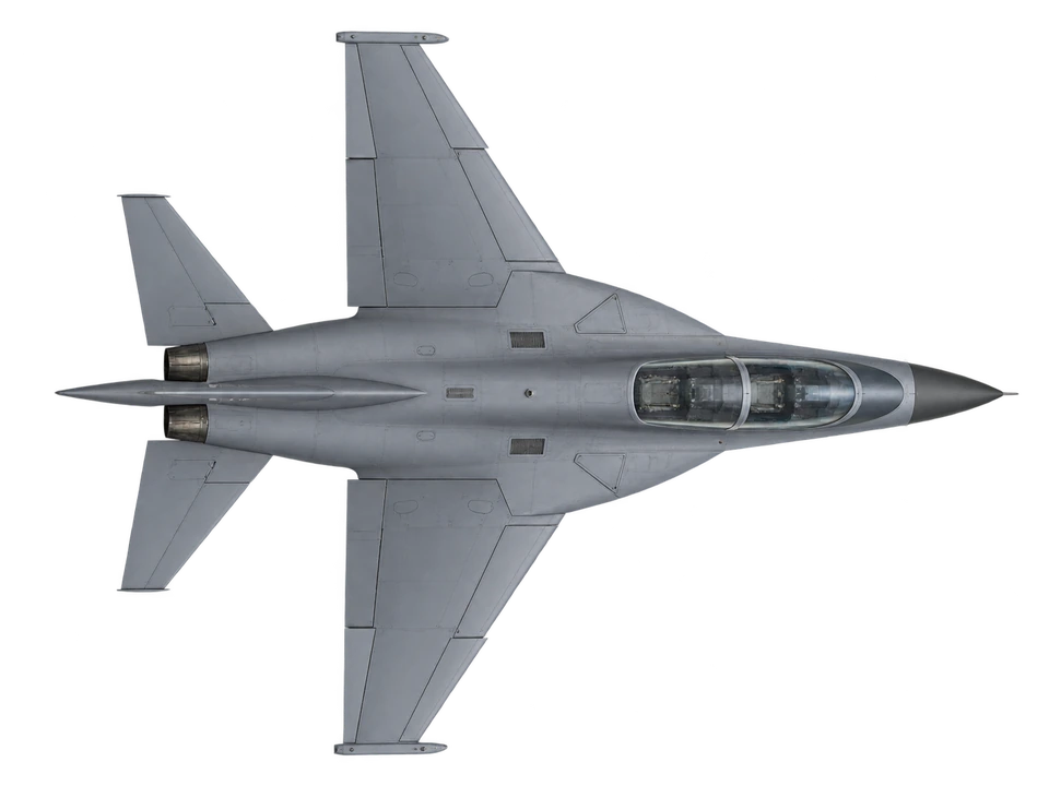 Yakovlev Yak-130 (production), top view